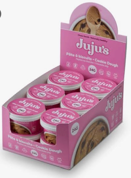 Pâte à biscuits protéinée Jujus, pépites de chocolat