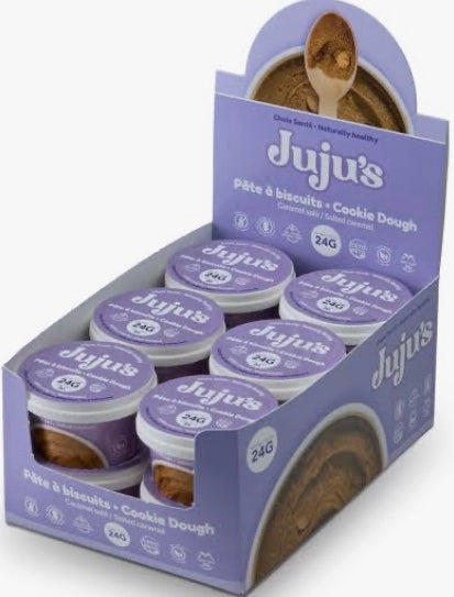 Pâte à biscuits protéinée Jujus, caramel